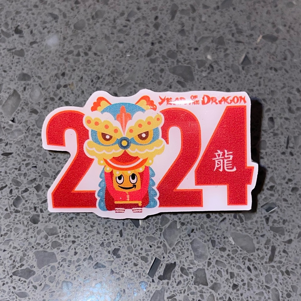 Year of the Dragon Peccy Pin
